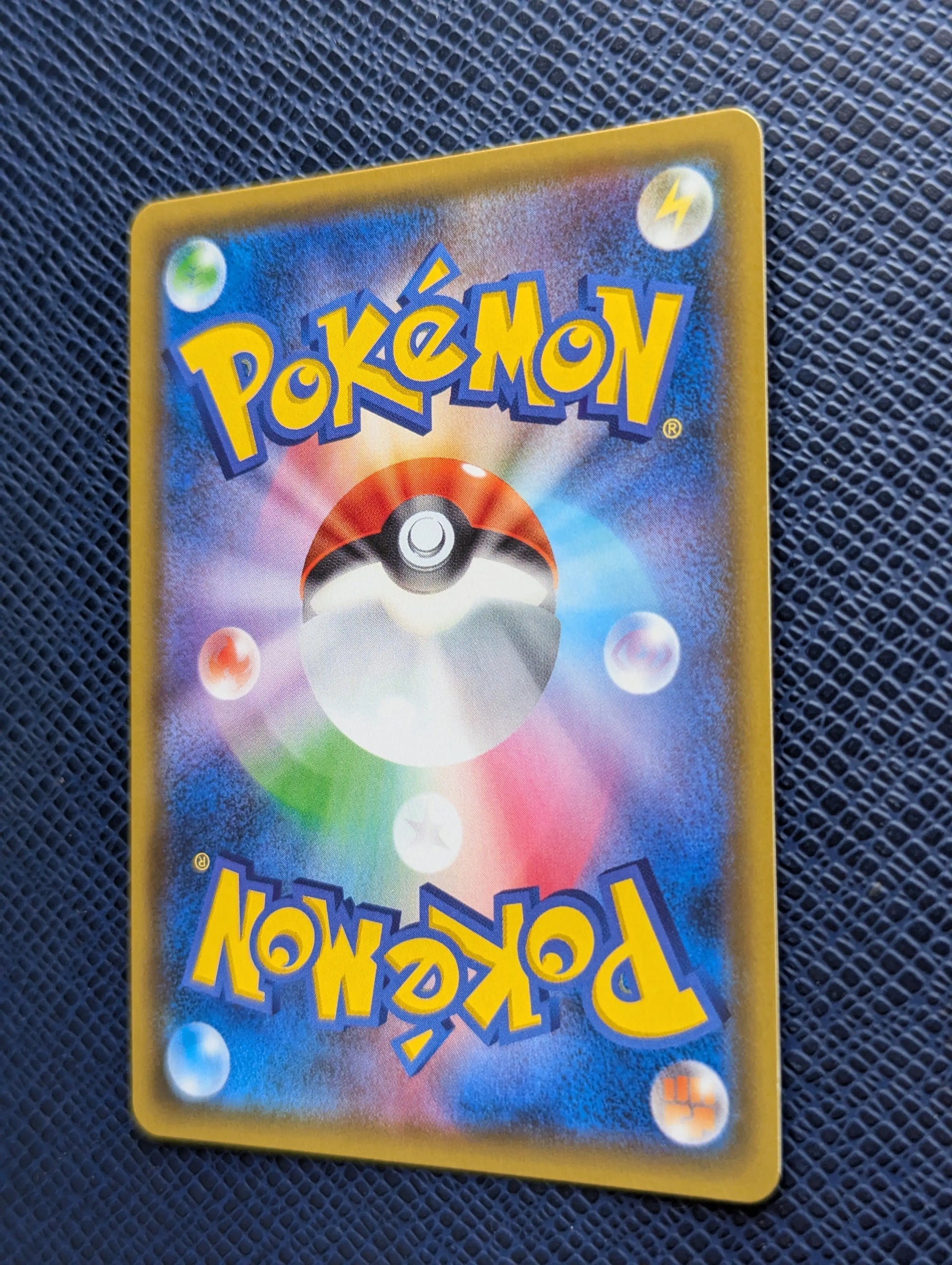 Carta Pokémon Latios GX #109/094 Trasera Derecha