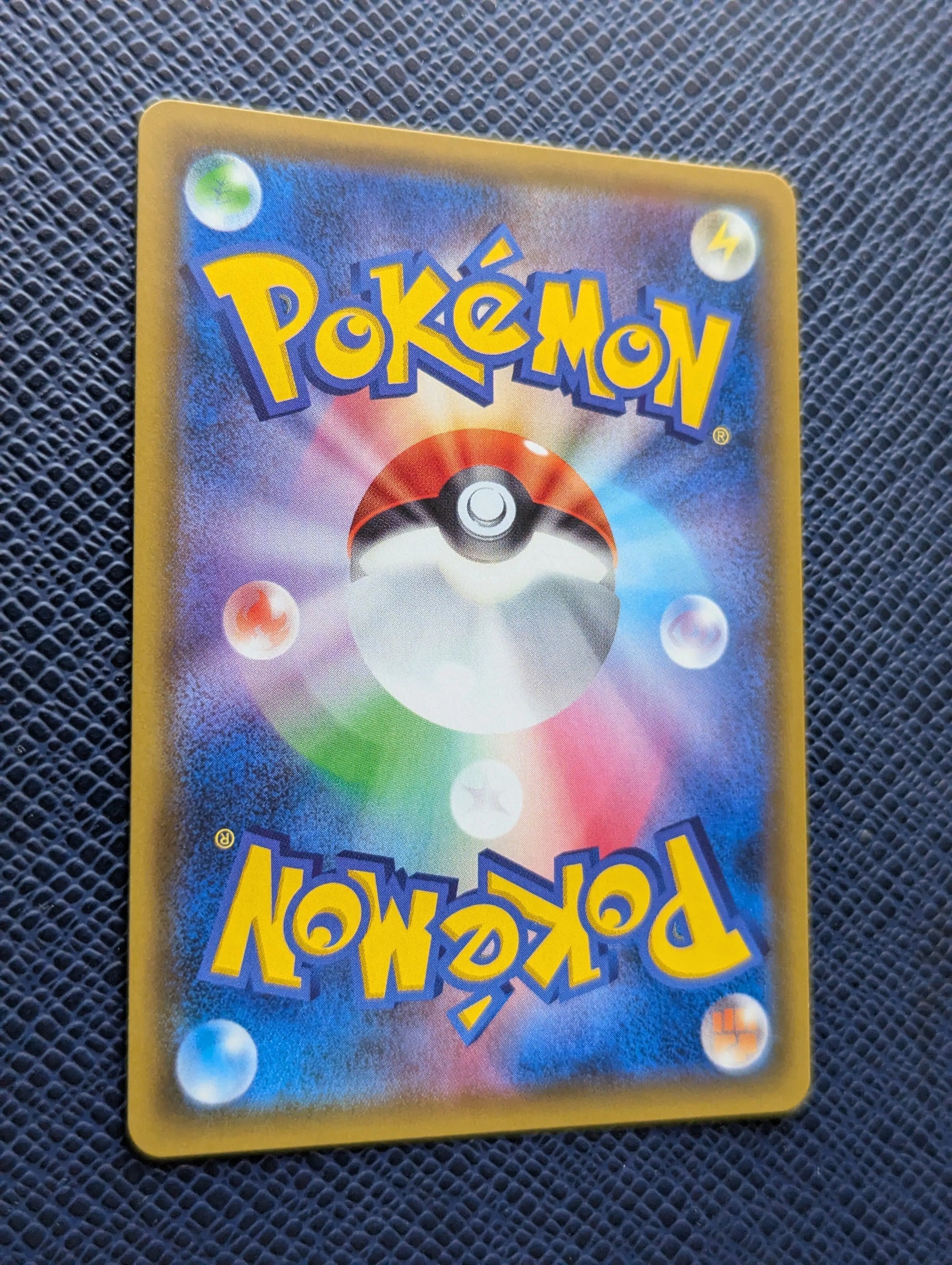 Carta Pokémon Latios GX #109/094 Trasera Izquierda