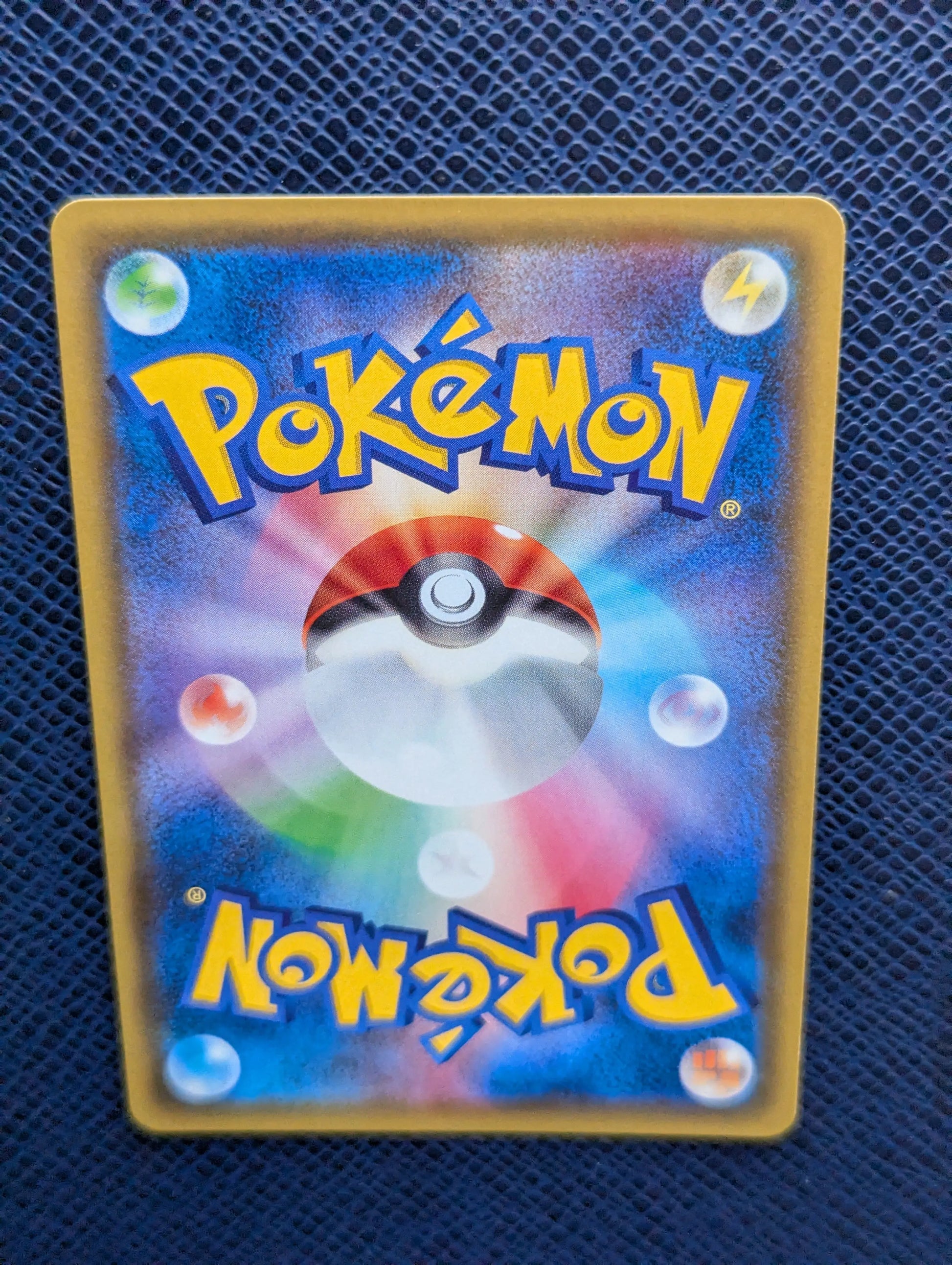 Carta Pokémon Latios GX #109/094 Trasera Superior