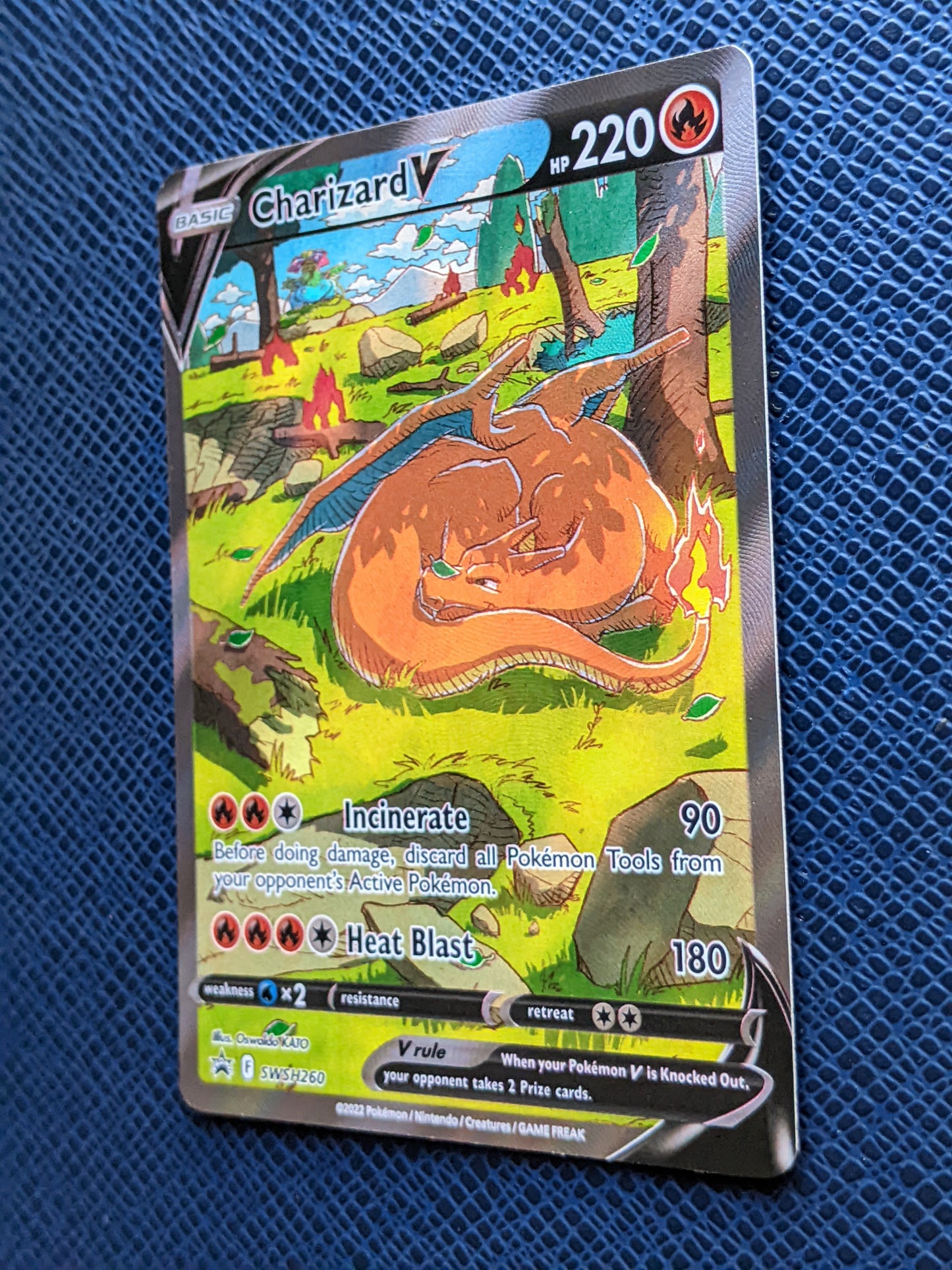 Charizard V #SWSH260