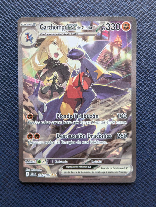 Pokémon Card Cynthia's Garchomp ex #232/182 Front