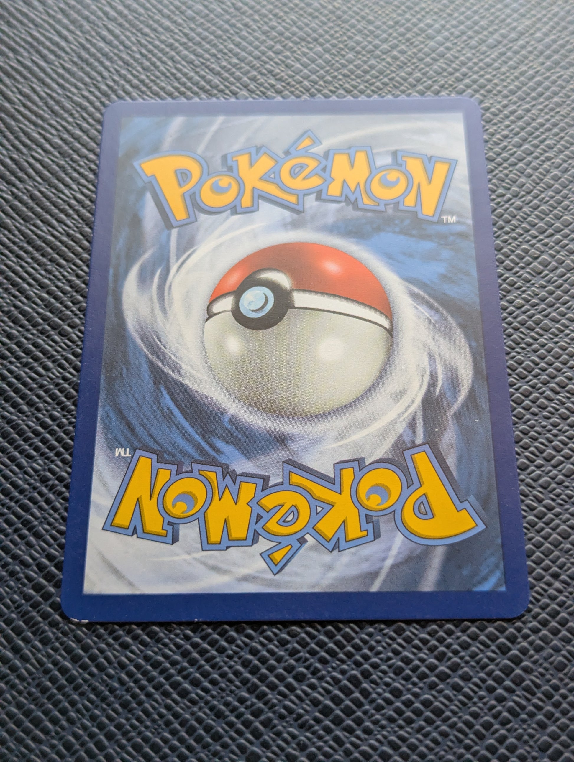 Carta Pokémon Mewtwo EX #103/108 Trasera Inferior
