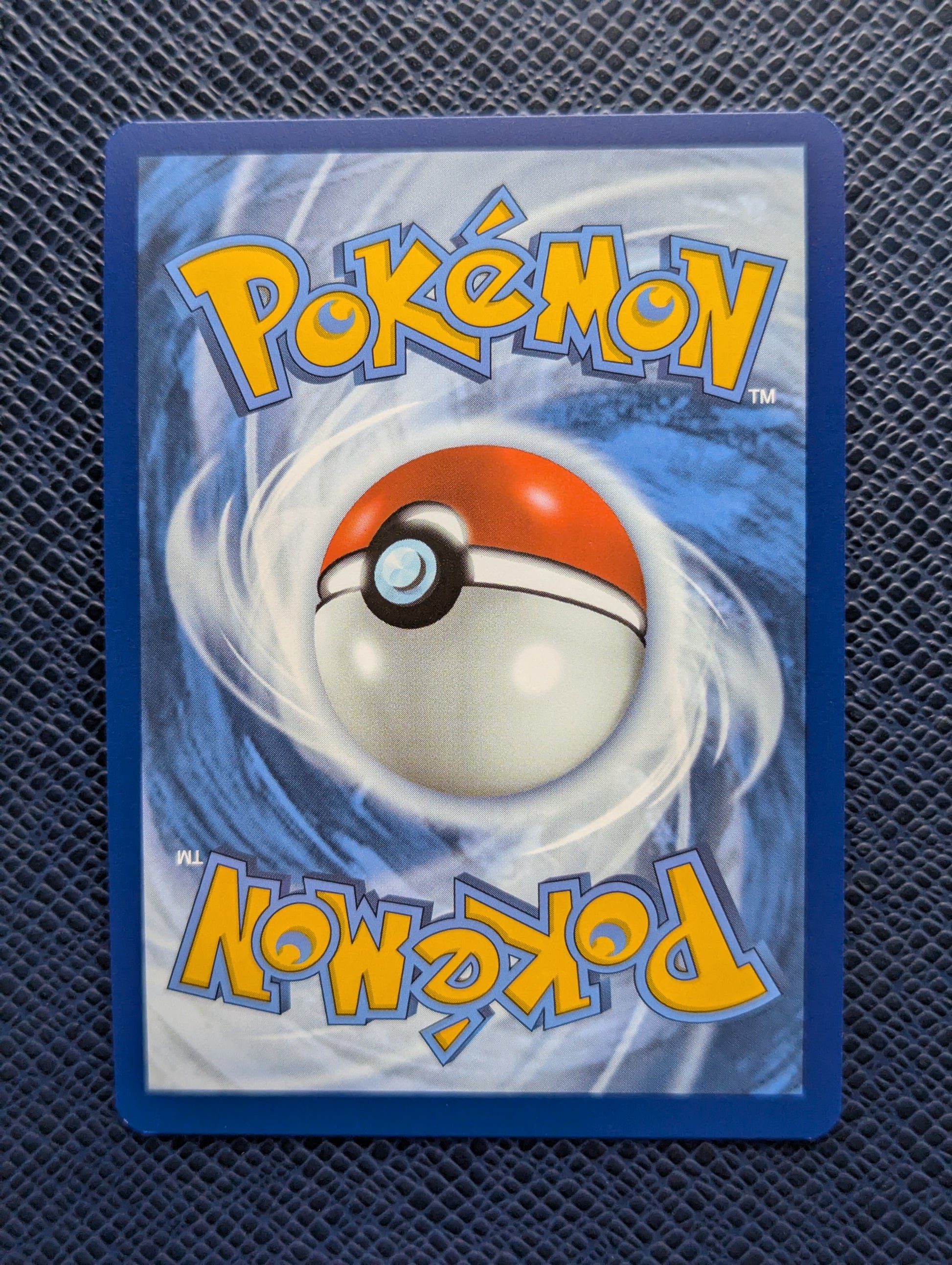 Carta Pokémon Ogerpon Máscara Turquesa ex #177/131 Trasera