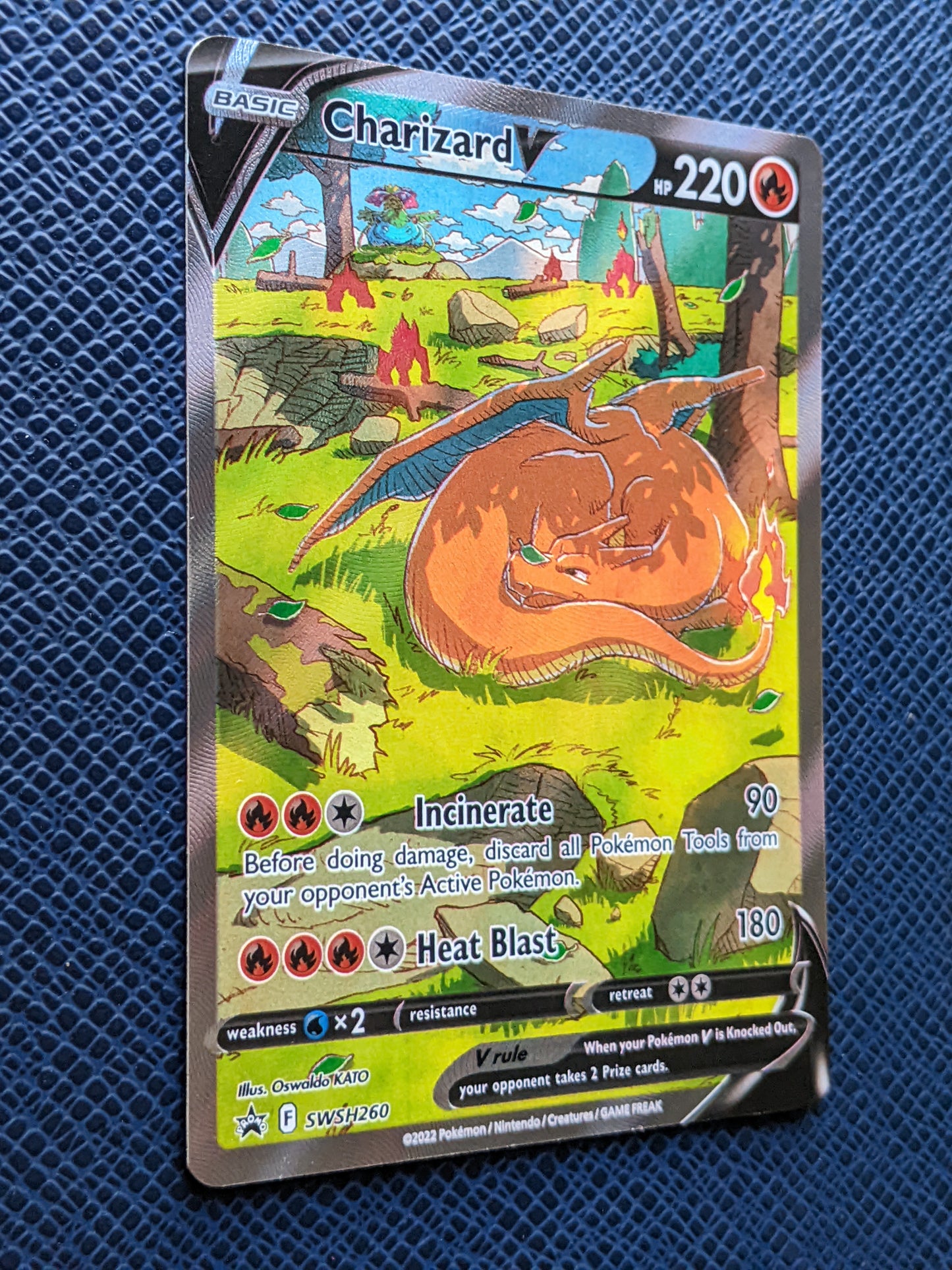 Charizard V #SWSH260
