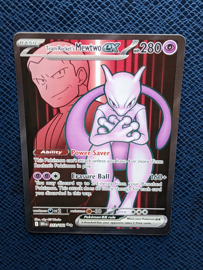 Team Rocket's Mewtwo ex #213/182