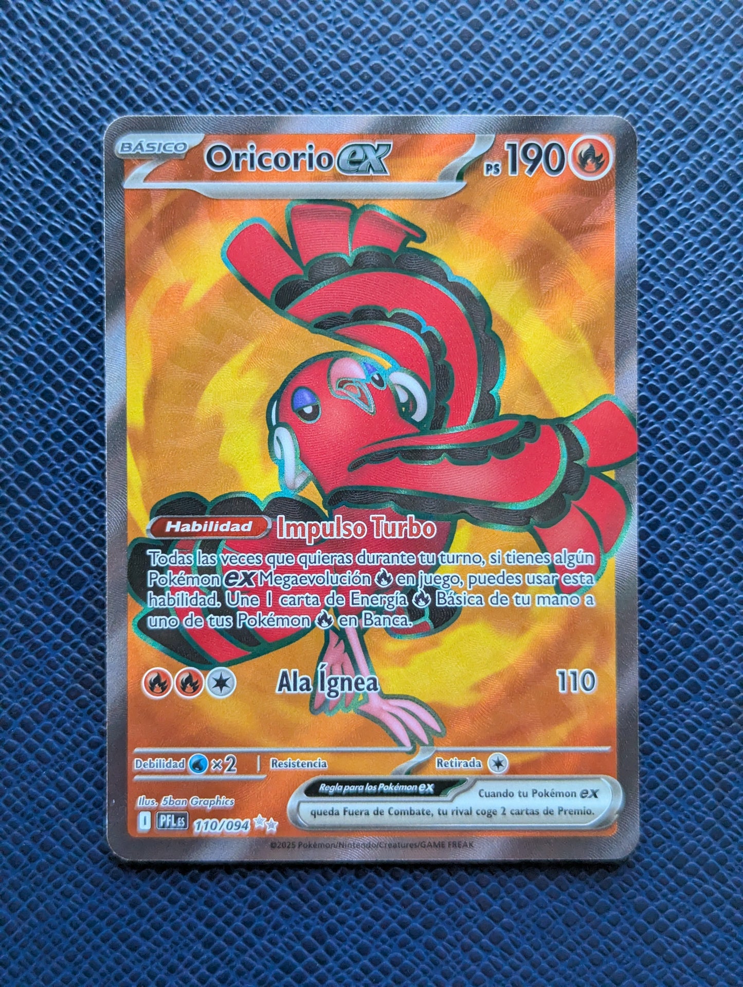 Oricorio ex #110/094