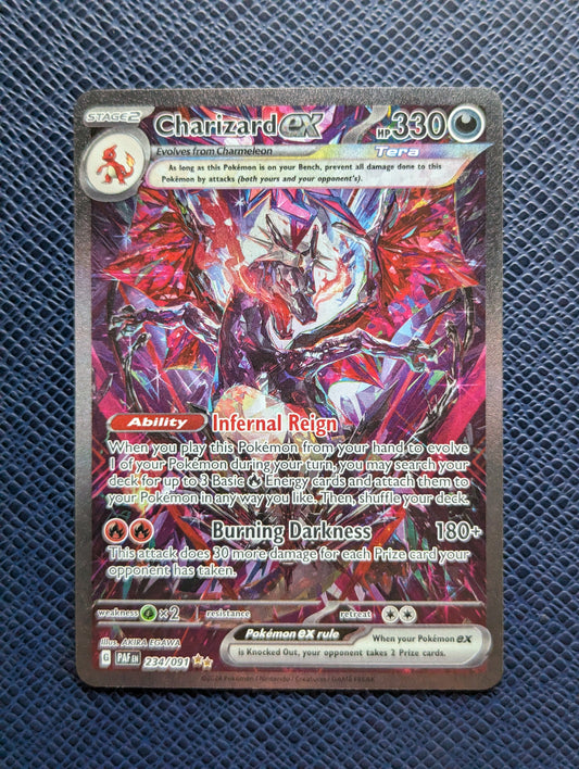 Pokémon Card Charizard ex #234/091 Front