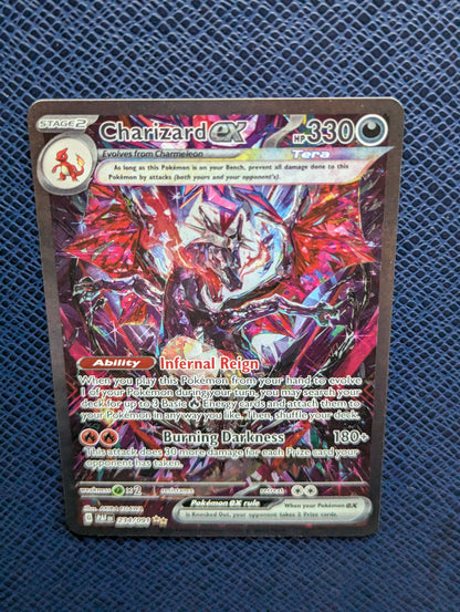 Pokémon Card Charizard ex #234/091 Front Upper