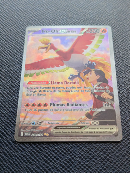 Pokémon Card Ethan's Ho-Oh ex #230/182 Front Lower